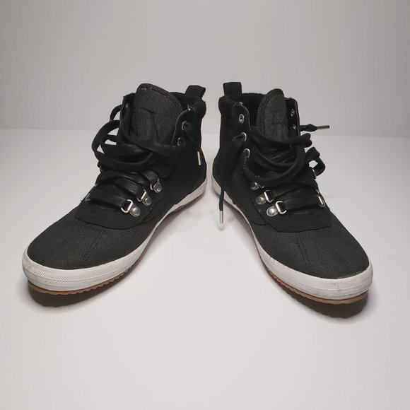 Keds Women Size 6 High Top Faux Fur Fall Winter - Picture 1 of 8